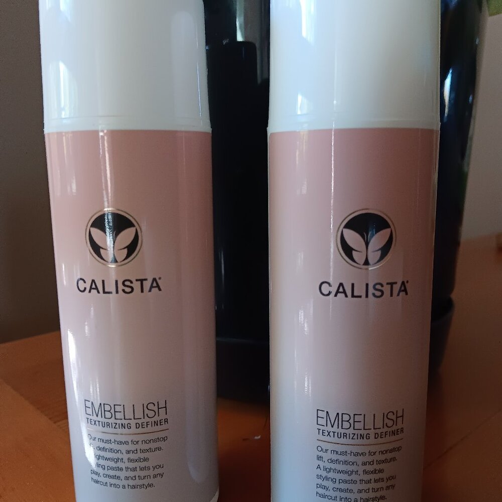 Two bottles Calista Embellish
